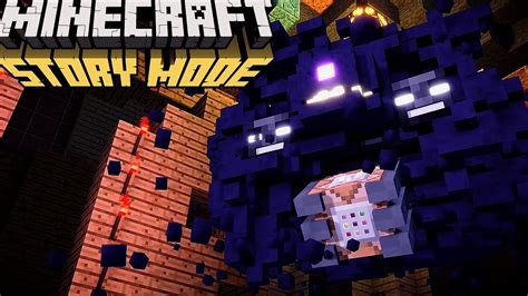 wither storm|Minecraft Story Mode: All Wither Storm Moments in 4K HDR.